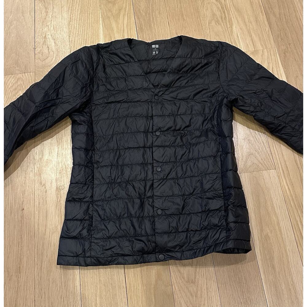 Uniqlo Lightweight Down Collarless Jacket Size Xs